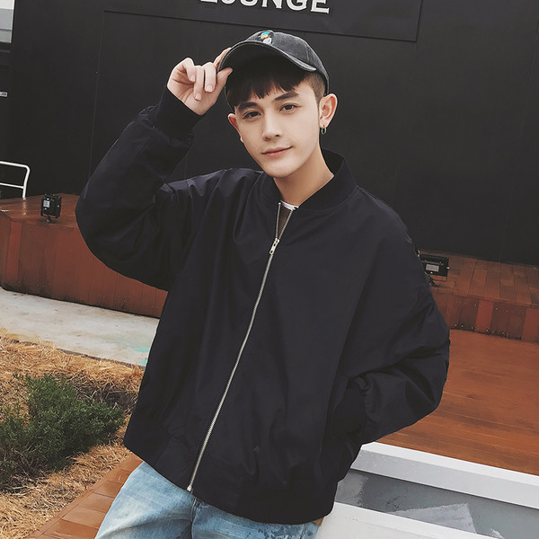 Уникално мъжко пролетно яке тип "бомбер"