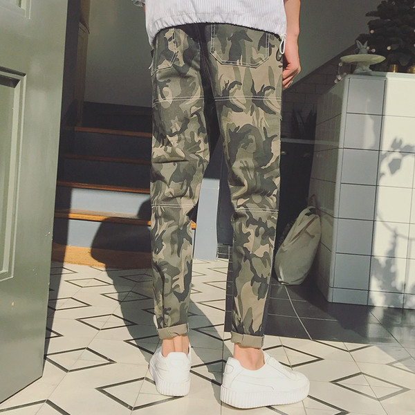 τζιν Shalvaresti άνδρες καμουφλάζ του