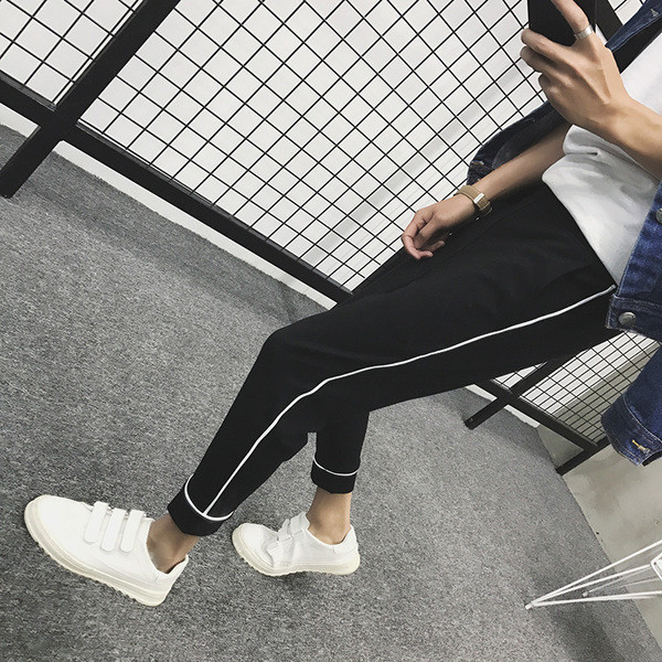 παντελόνια Unique απλό ανδρών πόδι 7/8