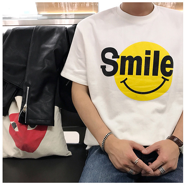 Мъжка дълга тениска с апликация в три цвята