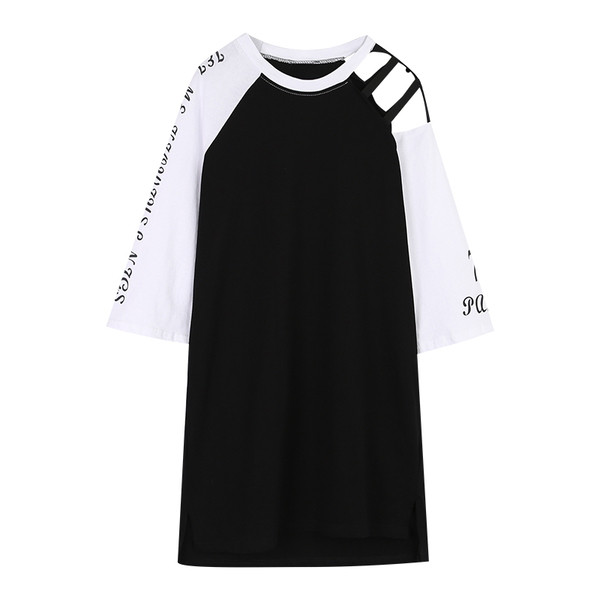 Πολύ όμορφο άθλημα-κομψές κυρίες μακρύ χιτώνα τύπου μπλούζα