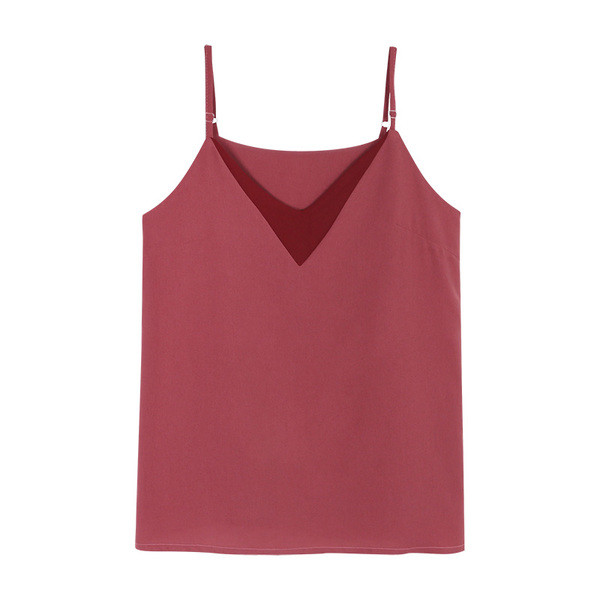 Πολύ κομψό γυναικείο γιλέκο με V-neck