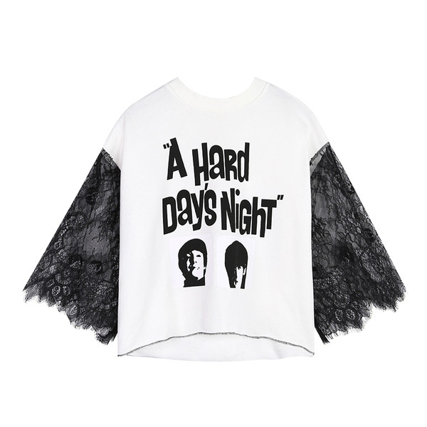 Μεγάλη κυρία μεγάλη μπλούζα με πολύ όμορφο μεταξωτό μανίκια σε δύο χρώματα