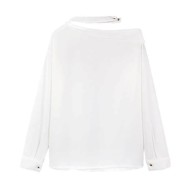 Страхотна спортно-елегантна дамска риза с дълъг ръкав в три цвята