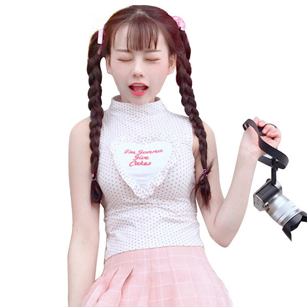 Πολλές όμορφες κυρίες αμάνικο ροζ κουκίδες σε δύο μοντέλα