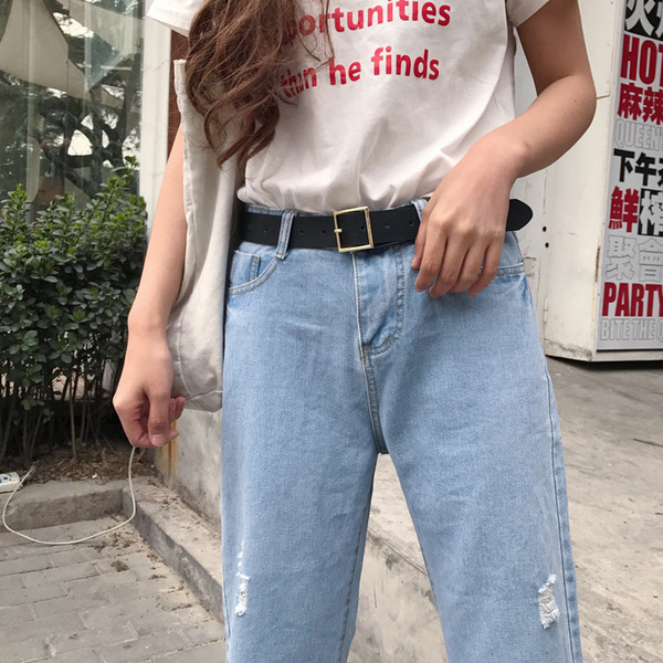 Γυναικεία τζιν με μήκος 7/8