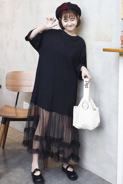 Καθημερινά κυρίες φόρεμα με μεταξωτές μοτίβα