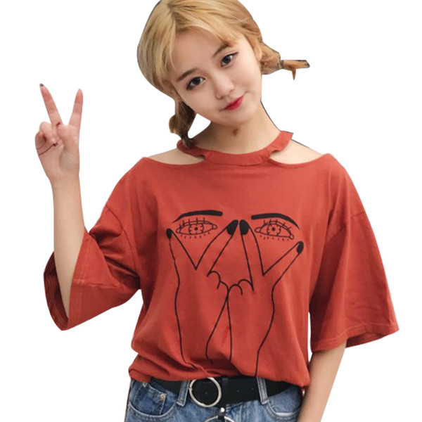 Γυναικεία μπλούζα σε δύο χρώματα με μια μεγάλη θήκη