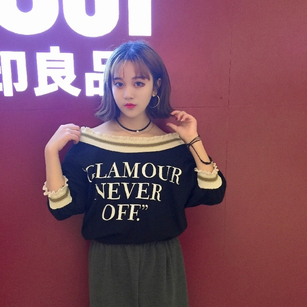 Страхотна ежедневна блуза с паднало рамо в три цвята