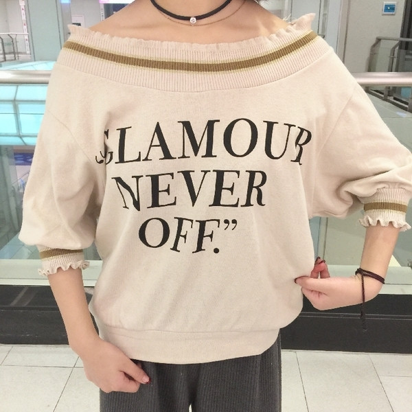 Страхотна ежедневна блуза с паднало рамо в три цвята