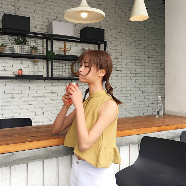 Σύγχρονη κυρίες μονή κίτρινο και λευκό