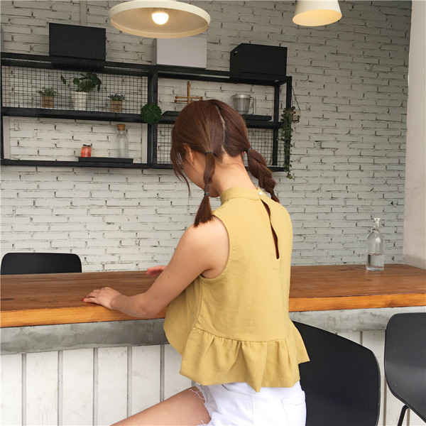 Σύγχρονη κυρίες μονή κίτρινο και λευκό