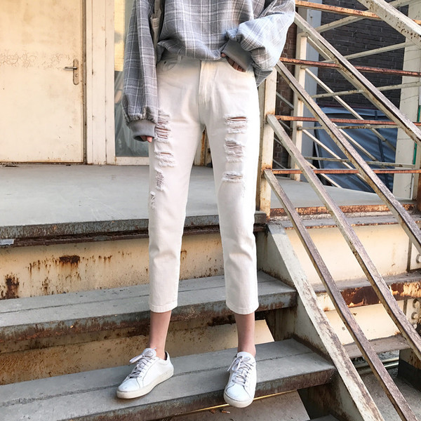 Μοναδικά λευκά  γυναικεία παντελόνια 