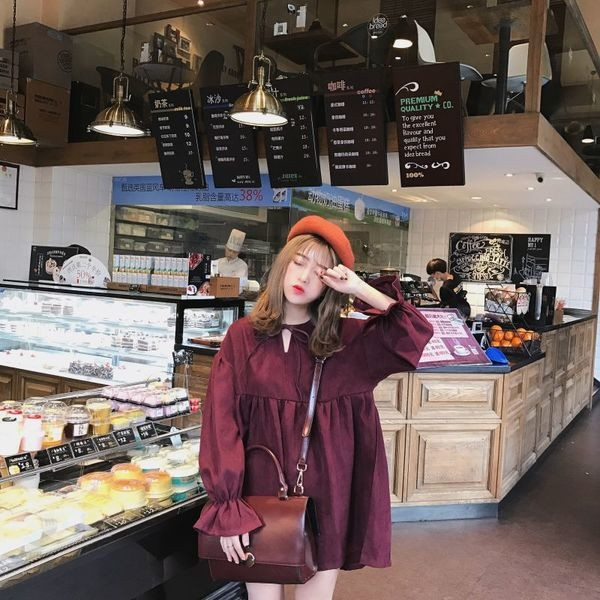 Ευρεία κυρίες πουκάμισο-σαν τουνίκ σε τρία χρώματα