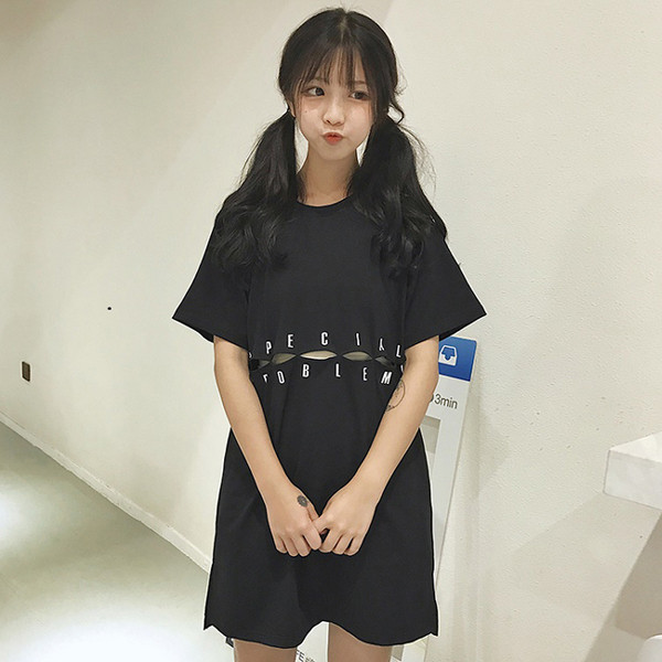 Καθημερινά πολλές όμορφες κυρίες φόρεμα σε δύο χρώματα