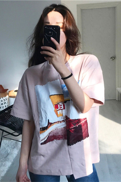 Μακριά κυρίες μπλούζα με μακριά μανίκια κατάλληλο για καθημερινή