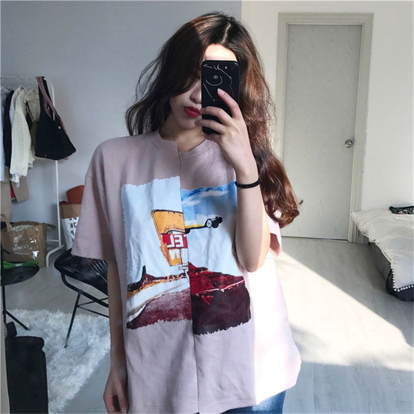 Μακριά κυρίες μπλούζα με μακριά μανίκια κατάλληλο για καθημερινή