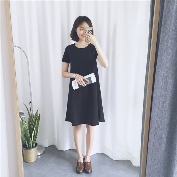 Καθημερινά μαύρο εκκαθαριστεί κυρίες φόρεμα