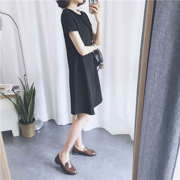 Καθημερινά μαύρο εκκαθαριστεί κυρίες φόρεμα