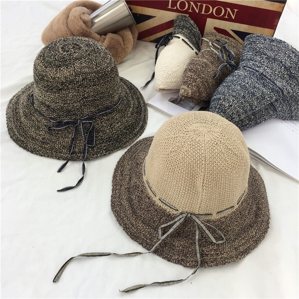 Плетена дамска шапка в най-различни цветове подходяща и за плаж