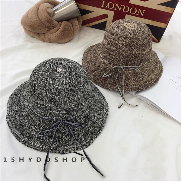 Плетена дамска шапка в най-различни цветове подходяща и за плаж