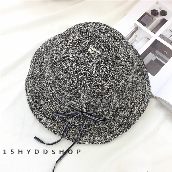 Плетена дамска шапка в най-различни цветове подходяща и за плаж