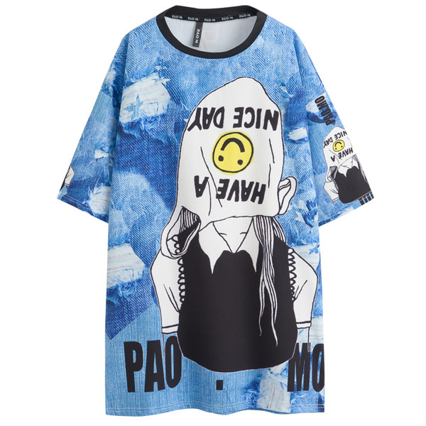 Μοναδικό γυναικών μακρύ μπλούζες πουκάμισο με μακριά μανίκια και μοκέτες