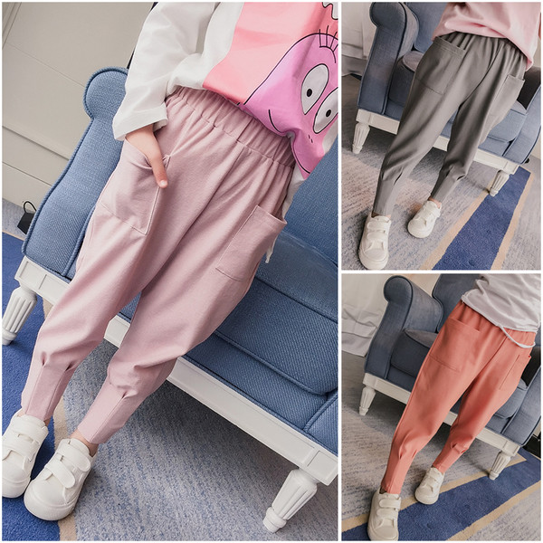 Υπέροχα καθημερινά παντελόνια για  κορίτσια από εξαιρετικό μαλακό ύφασμα