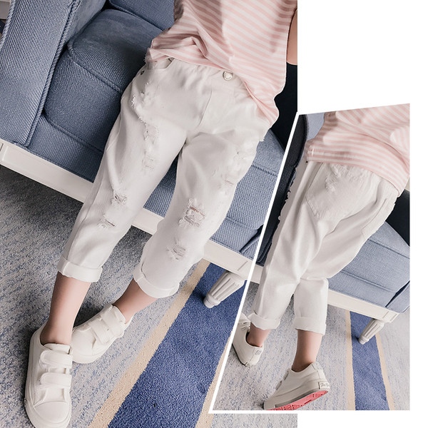 Уникални и много модерни дънкови панталони с крачол стил 7/8