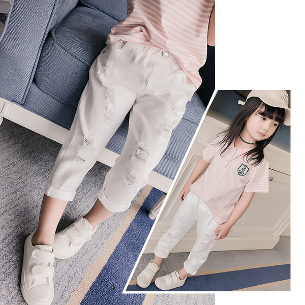 Уникални и много модерни дънкови панталони с крачол стил 7/8