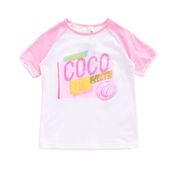 Ежедневна блузка с къс ръкав в три цвята и надпис