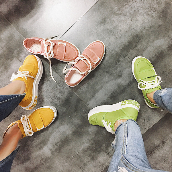 Παιδικά αθλητικά παπούτσια για κορίτσια με κορδόνια και λουράκια βελκρό