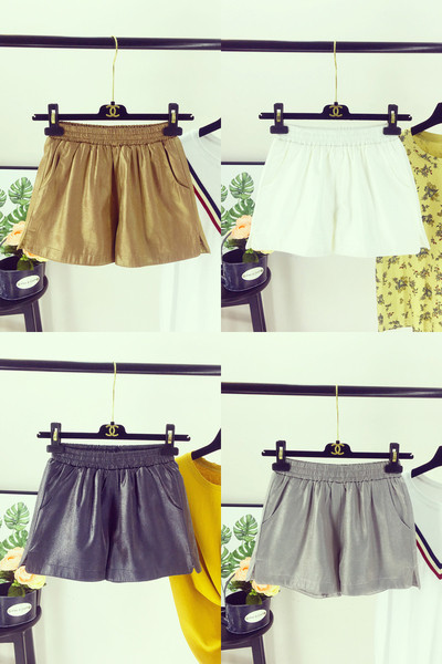 σορτς Casual των γυναικών σε ευρεία παντελόνια