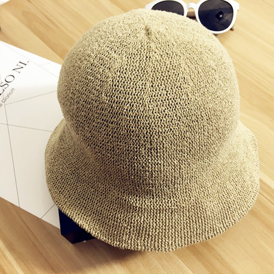 Страхотна дамска сгъваема шапка предпазваща от горещите слънчеви лъчи