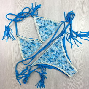 μαγιό Κυρίες με τα πόδια από τα δύο μέρη με δαντέλα σε μια ποικιλία χρωμάτων