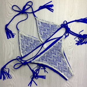 μαγιό Κυρίες με τα πόδια από τα δύο μέρη με δαντέλα σε μια ποικιλία χρωμάτων