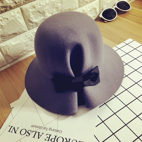 Neat κυρίες μάλλινο καπέλο σε 2 χρώματα