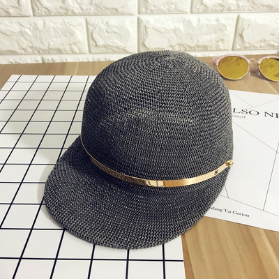 Μεγάλη πλεκτό καπέλο αναπνέει κυρίες σε 4 χρώματα