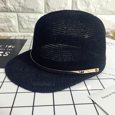 Μεγάλη πλεκτό καπέλο αναπνέει κυρίες σε 4 χρώματα