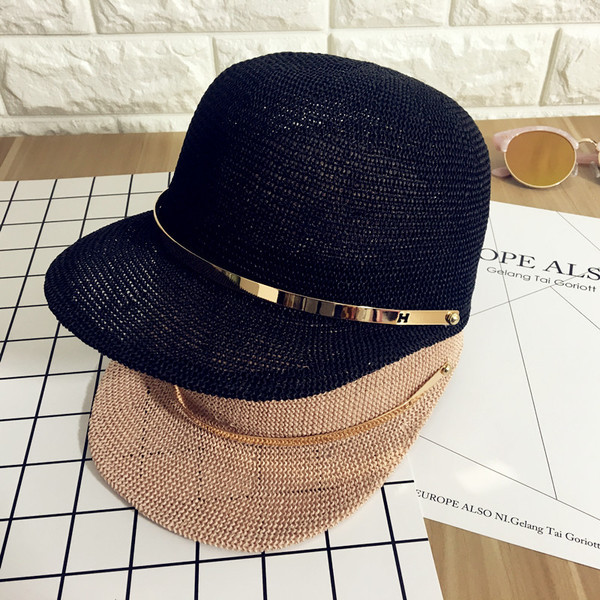 Μεγάλη πλεκτό καπέλο αναπνέει κυρίες σε 4 χρώματα