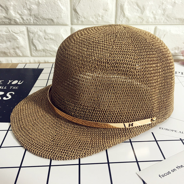 Μεγάλη πλεκτό καπέλο αναπνέει κυρίες σε 4 χρώματα