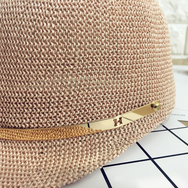 Μεγάλη πλεκτό καπέλο αναπνέει κυρίες σε 4 χρώματα