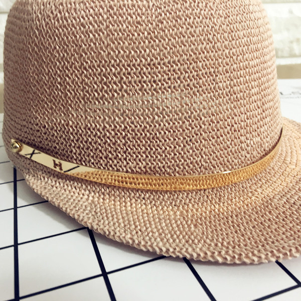 Μεγάλη πλεκτό καπέλο αναπνέει κυρίες σε 4 χρώματα