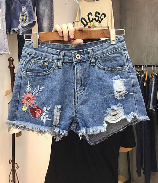 Ежедневни дамски къси дънкови панталони