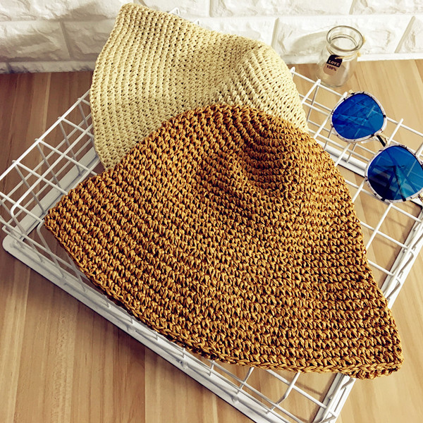 Ζωηρά χρώματα πλεκτά καπέλα για τις κυρίες