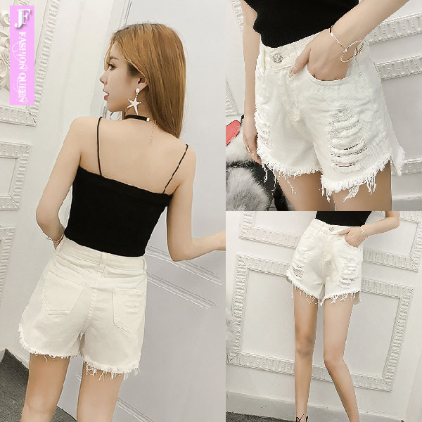 Хит дънкови къси разпокъсани шорти