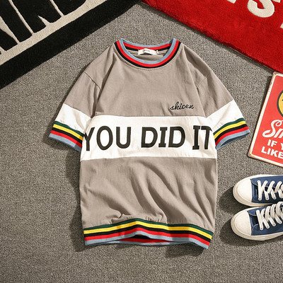 shirt Μεγάλη μοντέλο άνδρες με κοντά μανίκια σε πολλά διαφορετικά χρώματα