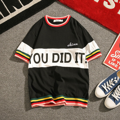 shirt Μεγάλη μοντέλο άνδρες με κοντά μανίκια σε πολλά διαφορετικά χρώματα