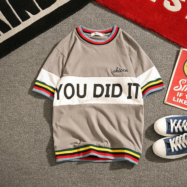 shirt Μεγάλη μοντέλο άνδρες με κοντά μανίκια σε πολλά διαφορετικά χρώματα