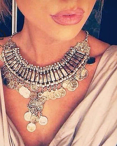 Страхотна дамска ориенталска огърлица